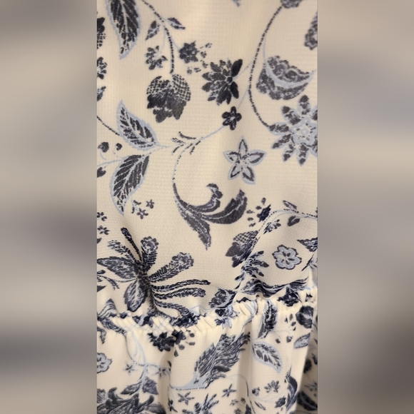 Wallflower Vintage Blue Floral Dress - Picture 3 of 4